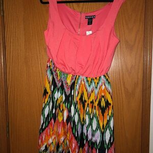 Wet Seal Tribal Print Dress 1X NWT